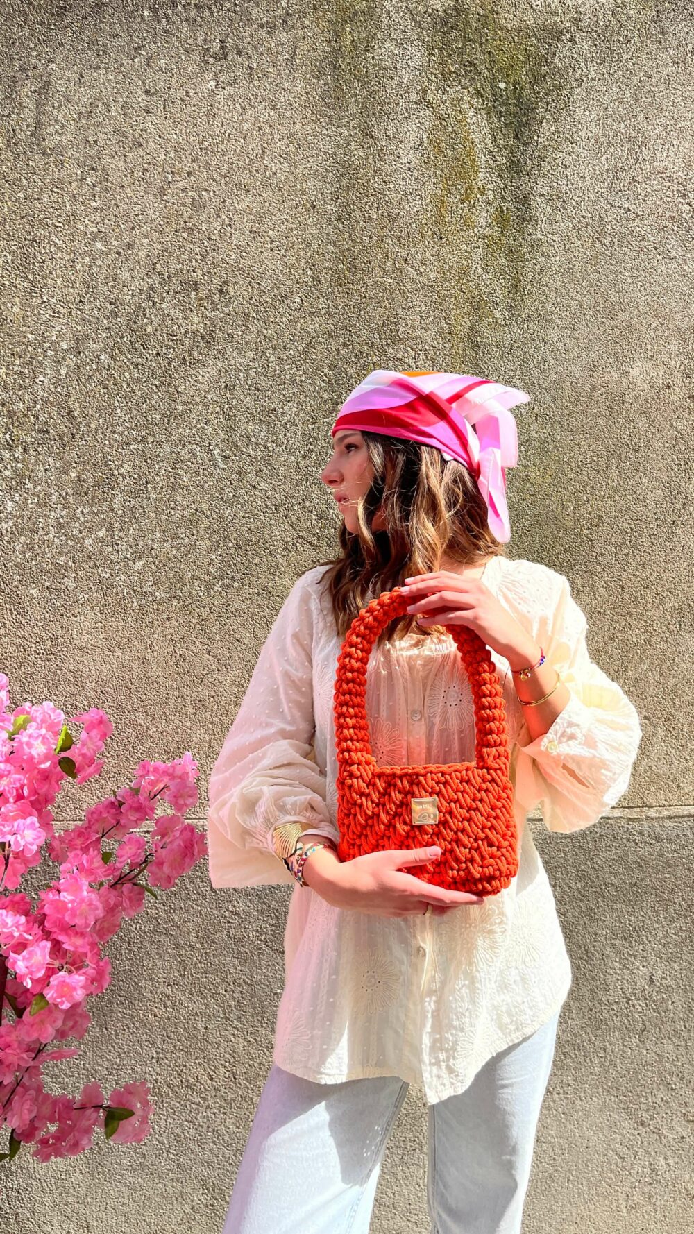 Sac-main-Béryle-coton-orangefait -main-un-brin